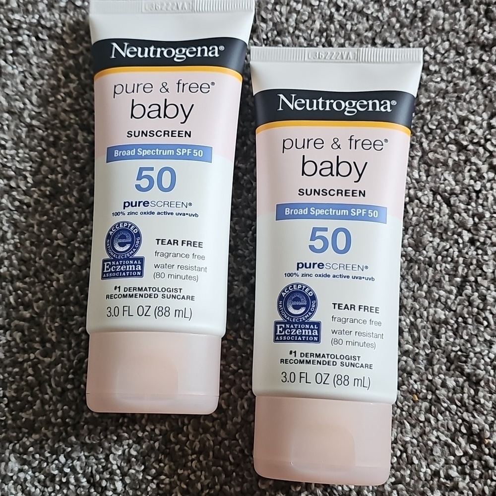 Neutrogena Pure & Free Baby Sunscreen SPF 50  2 Pack